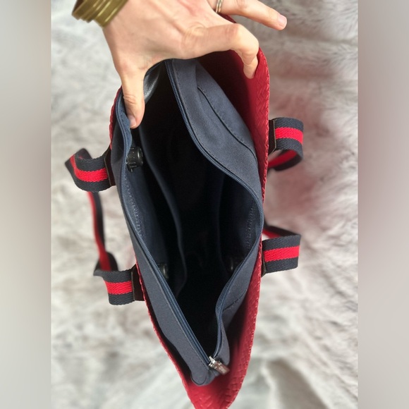 O BAG RED AND NAVY - Picture 4 of 4